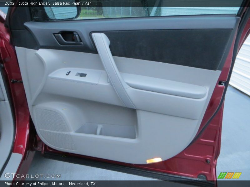 Salsa Red Pearl / Ash 2009 Toyota Highlander