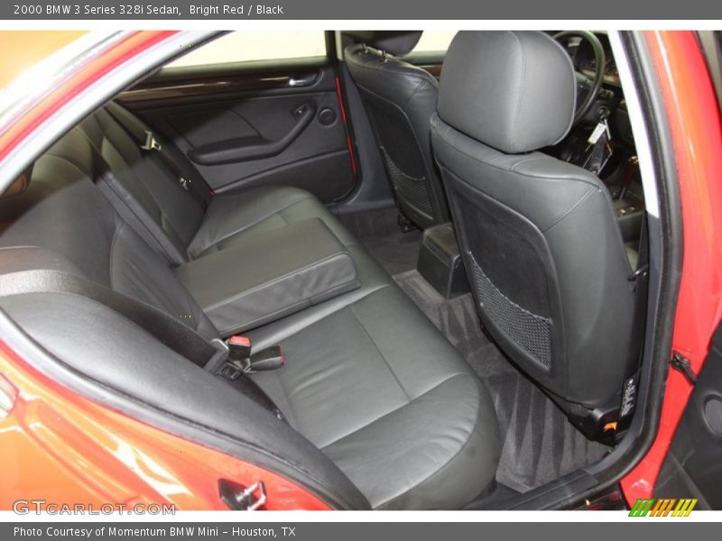 Bright Red / Black 2000 BMW 3 Series 328i Sedan