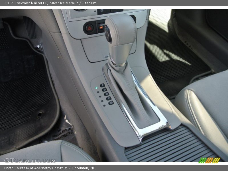 Silver Ice Metallic / Titanium 2012 Chevrolet Malibu LT