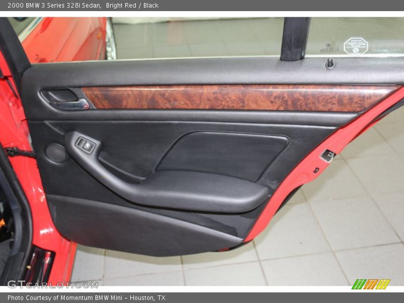 Bright Red / Black 2000 BMW 3 Series 328i Sedan