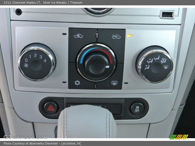 Silver Ice Metallic / Titanium 2012 Chevrolet Malibu LT
