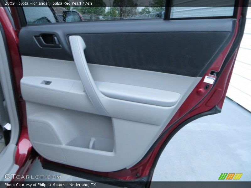 Salsa Red Pearl / Ash 2009 Toyota Highlander