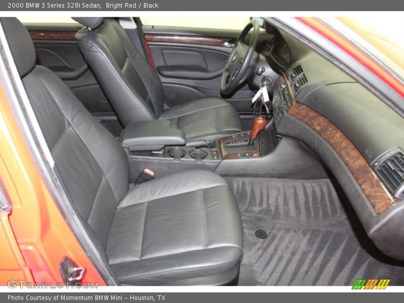 Bright Red / Black 2000 BMW 3 Series 328i Sedan