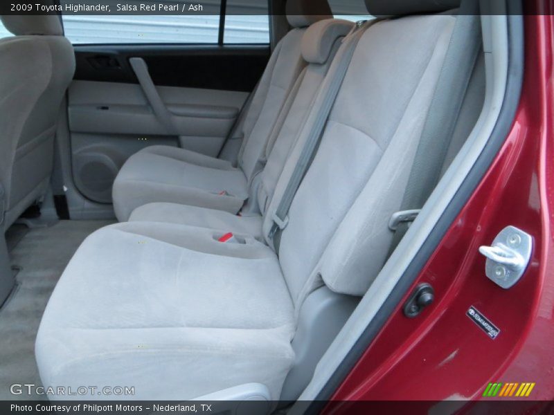 Salsa Red Pearl / Ash 2009 Toyota Highlander
