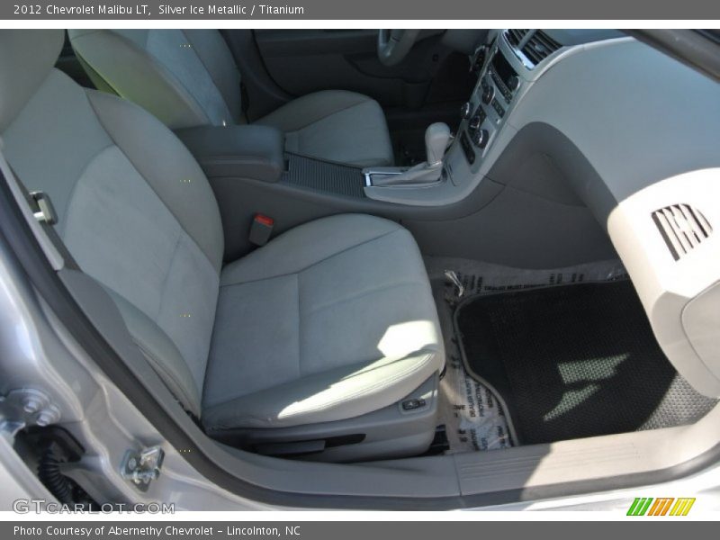 Silver Ice Metallic / Titanium 2012 Chevrolet Malibu LT