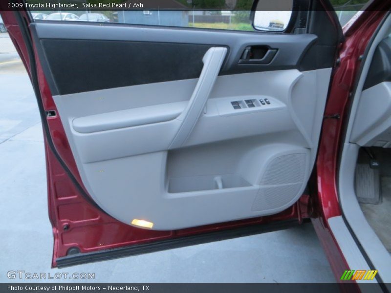 Salsa Red Pearl / Ash 2009 Toyota Highlander