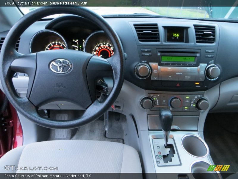 Salsa Red Pearl / Ash 2009 Toyota Highlander