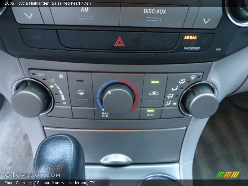 Salsa Red Pearl / Ash 2009 Toyota Highlander