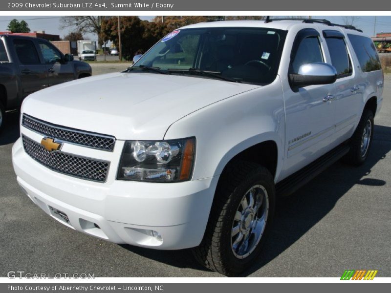 Summit White / Ebony 2009 Chevrolet Suburban LTZ 4x4