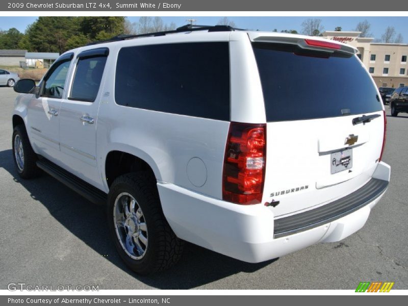 Summit White / Ebony 2009 Chevrolet Suburban LTZ 4x4