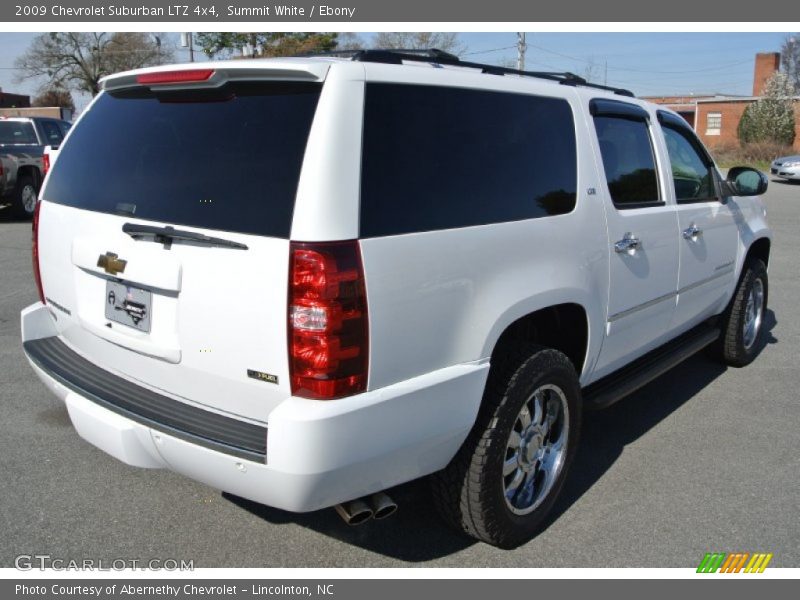 Summit White / Ebony 2009 Chevrolet Suburban LTZ 4x4