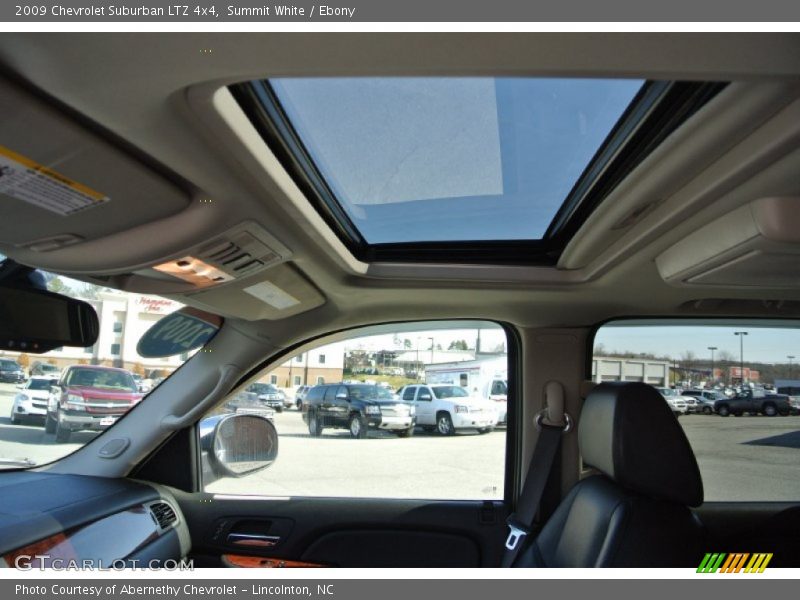 Summit White / Ebony 2009 Chevrolet Suburban LTZ 4x4