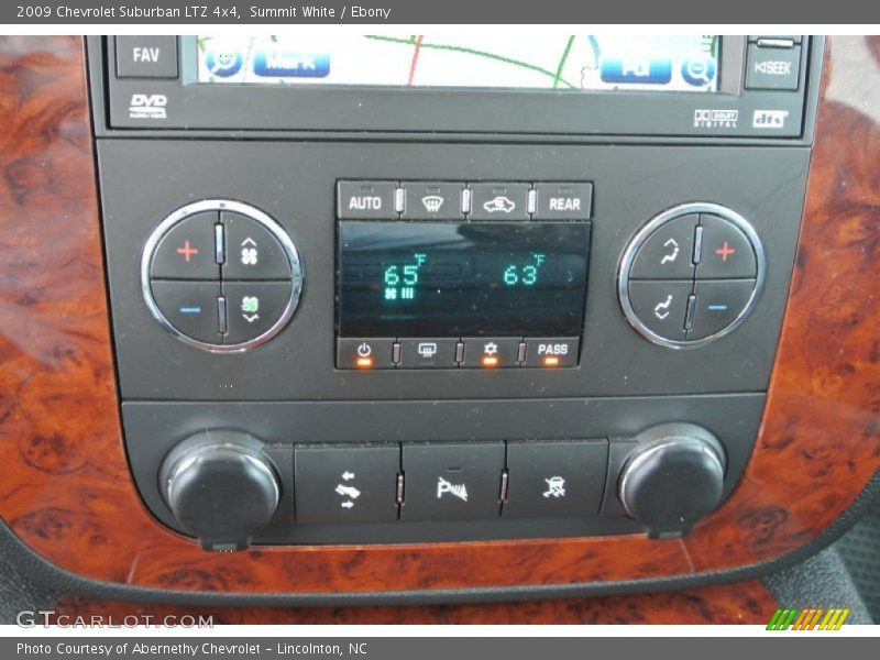 Summit White / Ebony 2009 Chevrolet Suburban LTZ 4x4