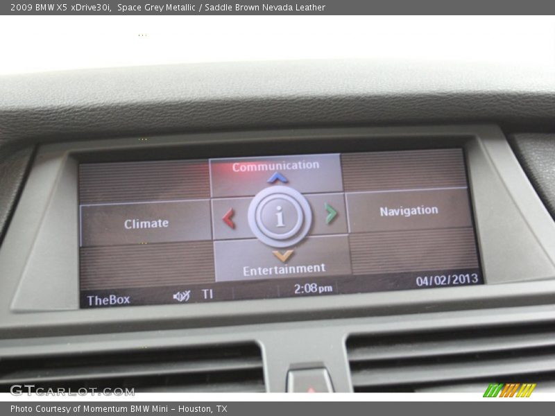 Space Grey Metallic / Saddle Brown Nevada Leather 2009 BMW X5 xDrive30i