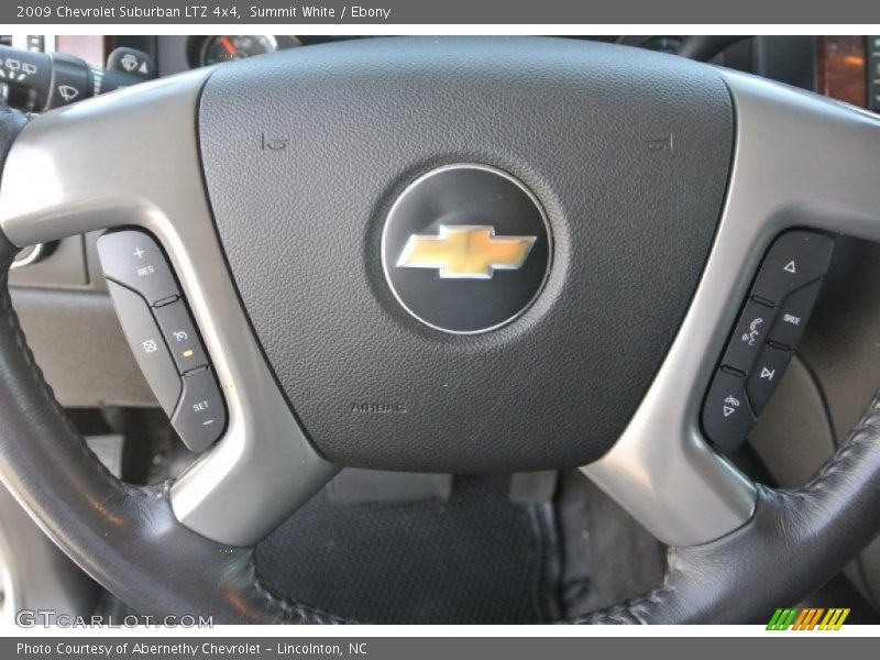 Summit White / Ebony 2009 Chevrolet Suburban LTZ 4x4