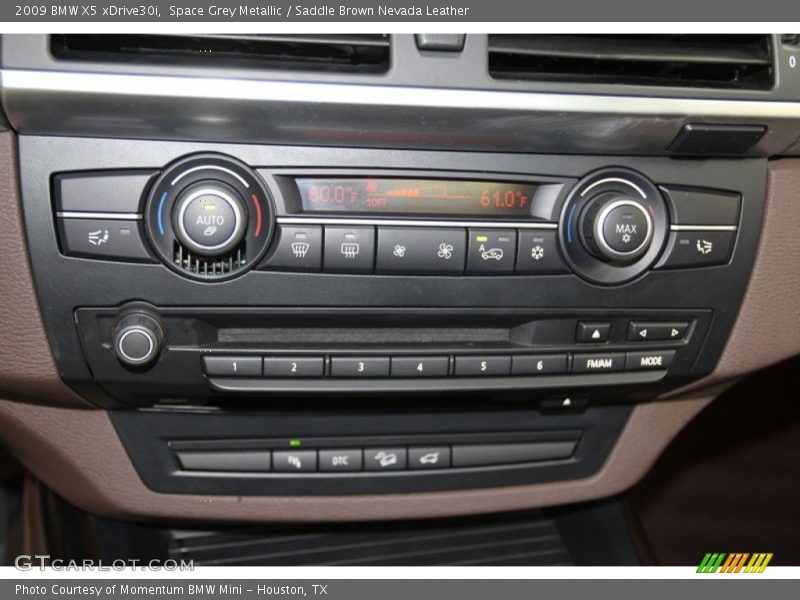 Space Grey Metallic / Saddle Brown Nevada Leather 2009 BMW X5 xDrive30i