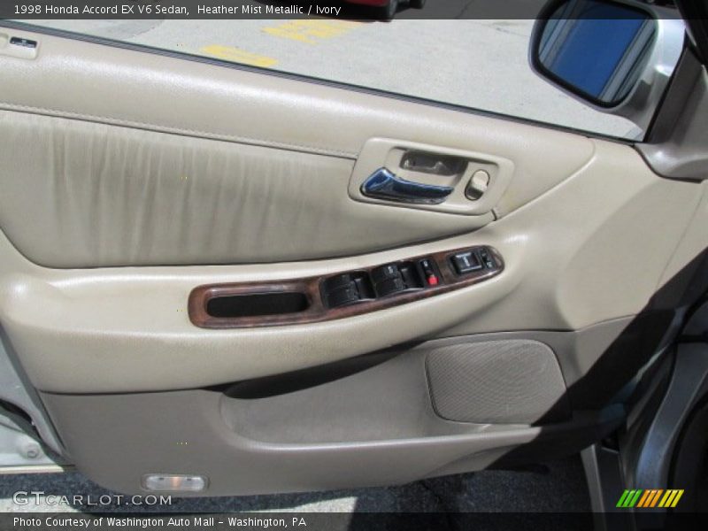 Heather Mist Metallic / Ivory 1998 Honda Accord EX V6 Sedan