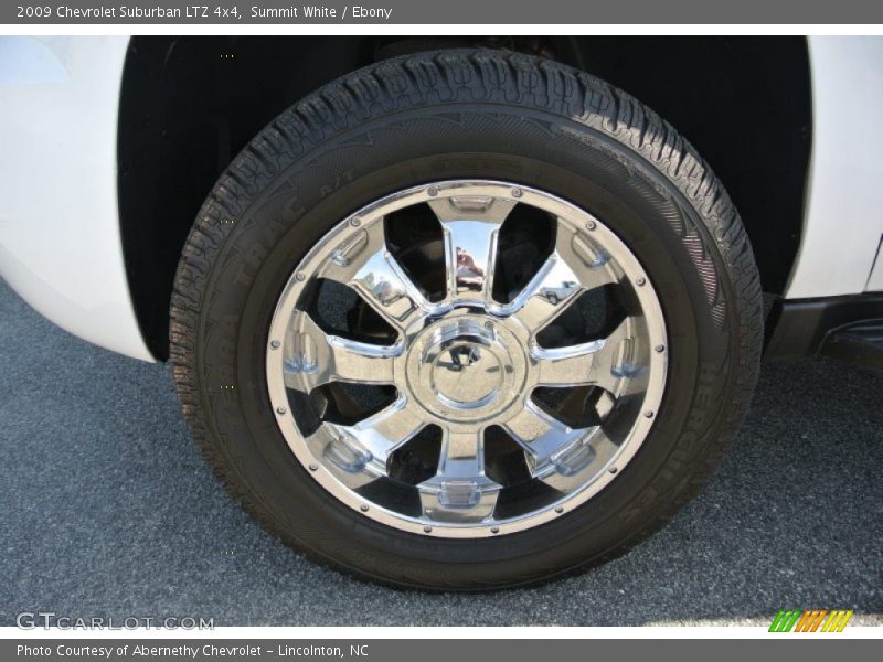 Summit White / Ebony 2009 Chevrolet Suburban LTZ 4x4