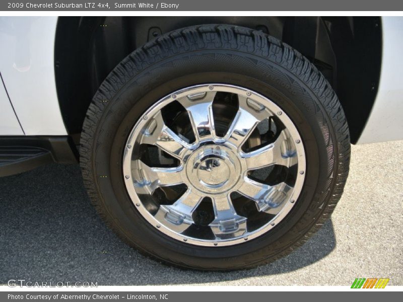 Summit White / Ebony 2009 Chevrolet Suburban LTZ 4x4