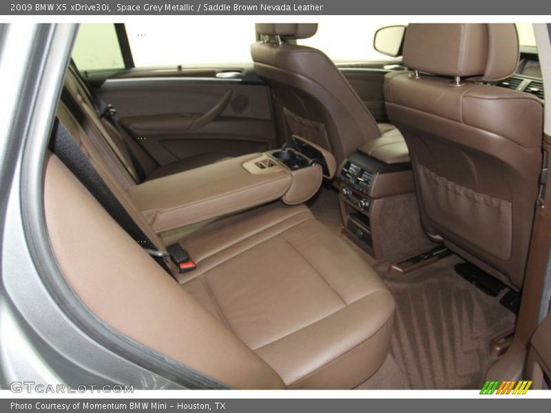 Rear Seat of 2009 X5 xDrive30i