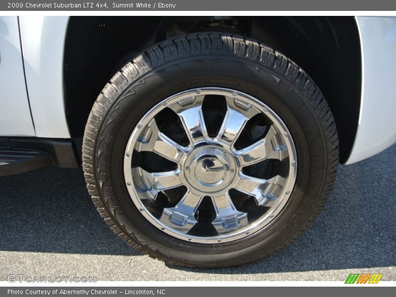 Summit White / Ebony 2009 Chevrolet Suburban LTZ 4x4