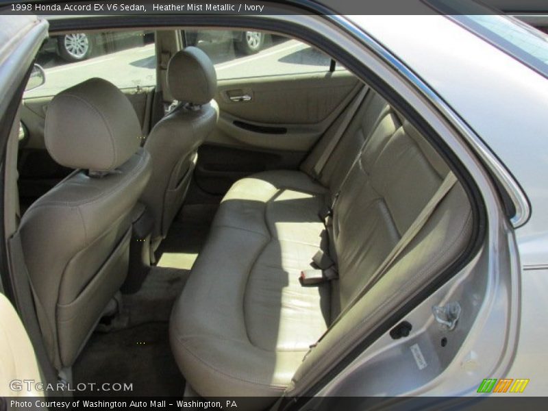 Heather Mist Metallic / Ivory 1998 Honda Accord EX V6 Sedan