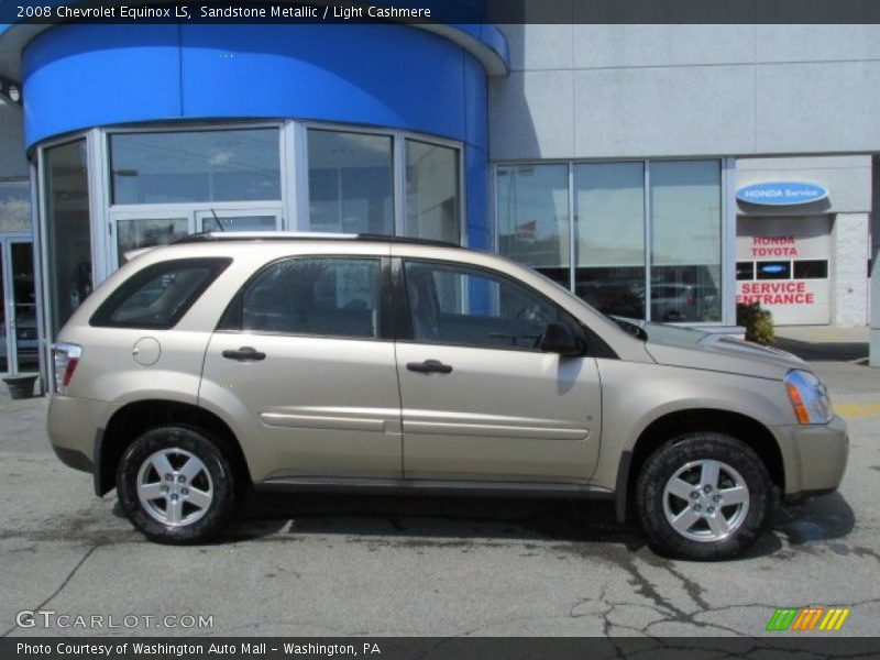 Sandstone Metallic / Light Cashmere 2008 Chevrolet Equinox LS
