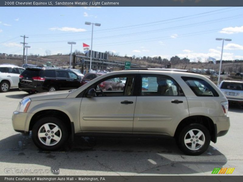 Sandstone Metallic / Light Cashmere 2008 Chevrolet Equinox LS