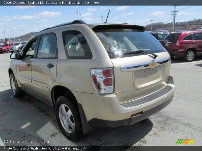 Sandstone Metallic / Light Cashmere 2008 Chevrolet Equinox LS