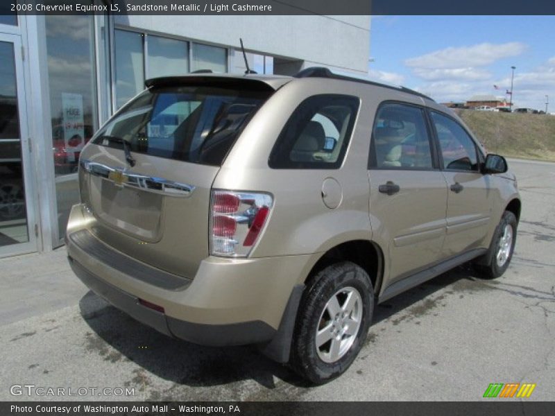 Sandstone Metallic / Light Cashmere 2008 Chevrolet Equinox LS