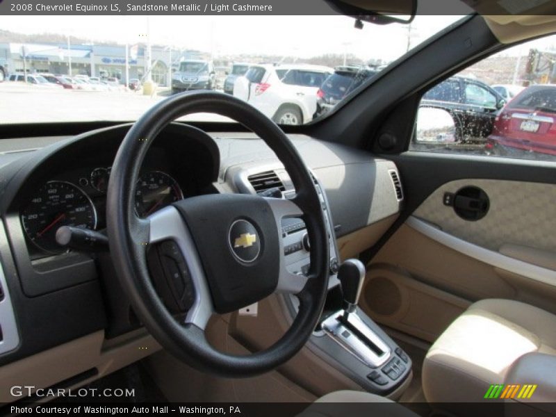 Sandstone Metallic / Light Cashmere 2008 Chevrolet Equinox LS