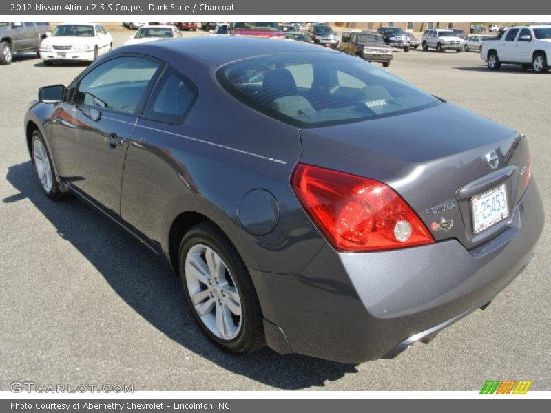 Dark Slate / Charcoal 2012 Nissan Altima 2.5 S Coupe