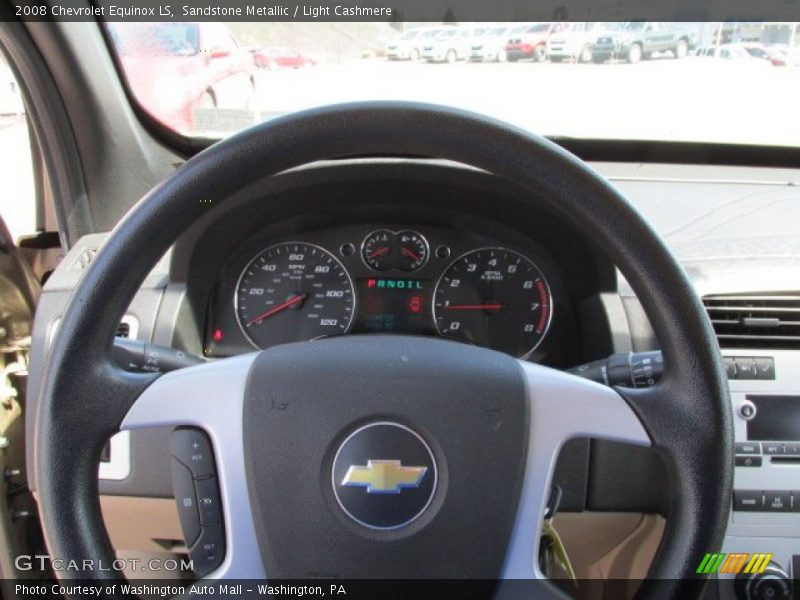 Sandstone Metallic / Light Cashmere 2008 Chevrolet Equinox LS