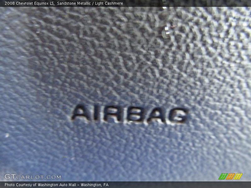 Sandstone Metallic / Light Cashmere 2008 Chevrolet Equinox LS