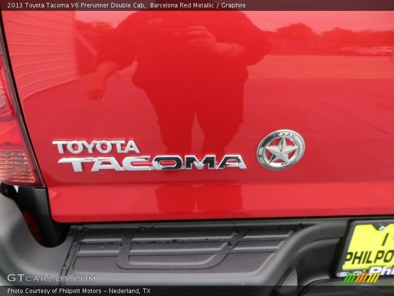Barcelona Red Metallic / Graphite 2013 Toyota Tacoma V6 Prerunner Double Cab