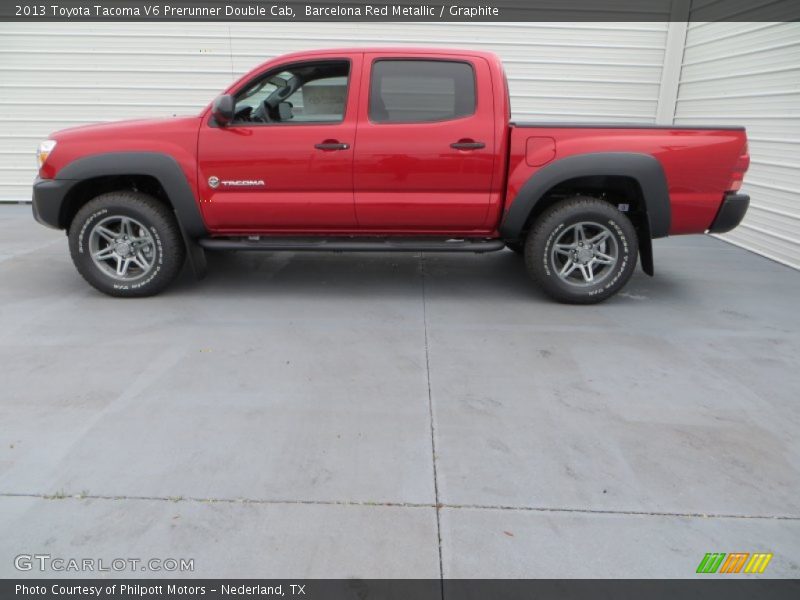 Barcelona Red Metallic / Graphite 2013 Toyota Tacoma V6 Prerunner Double Cab