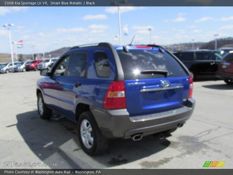 Smart Blue Metallic / Black 2008 Kia Sportage LX V6