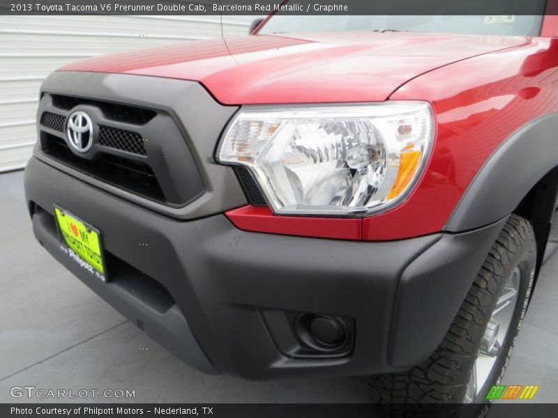 Barcelona Red Metallic / Graphite 2013 Toyota Tacoma V6 Prerunner Double Cab