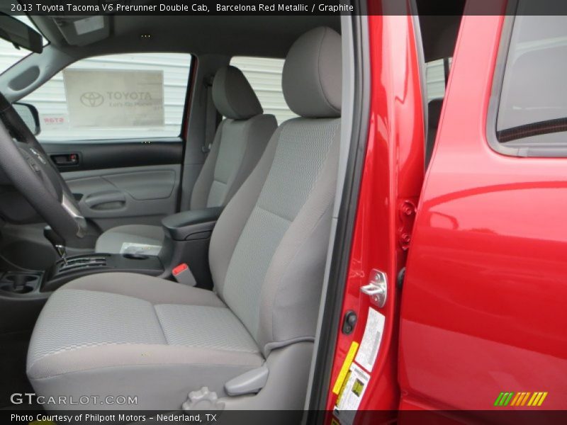 Barcelona Red Metallic / Graphite 2013 Toyota Tacoma V6 Prerunner Double Cab