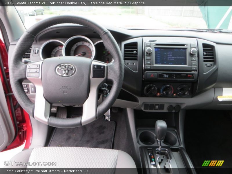 Barcelona Red Metallic / Graphite 2013 Toyota Tacoma V6 Prerunner Double Cab