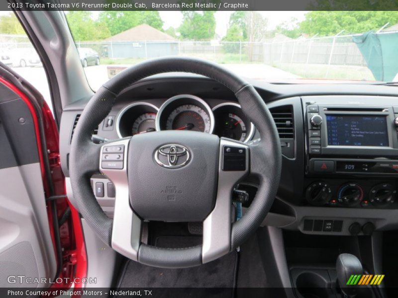 Barcelona Red Metallic / Graphite 2013 Toyota Tacoma V6 Prerunner Double Cab