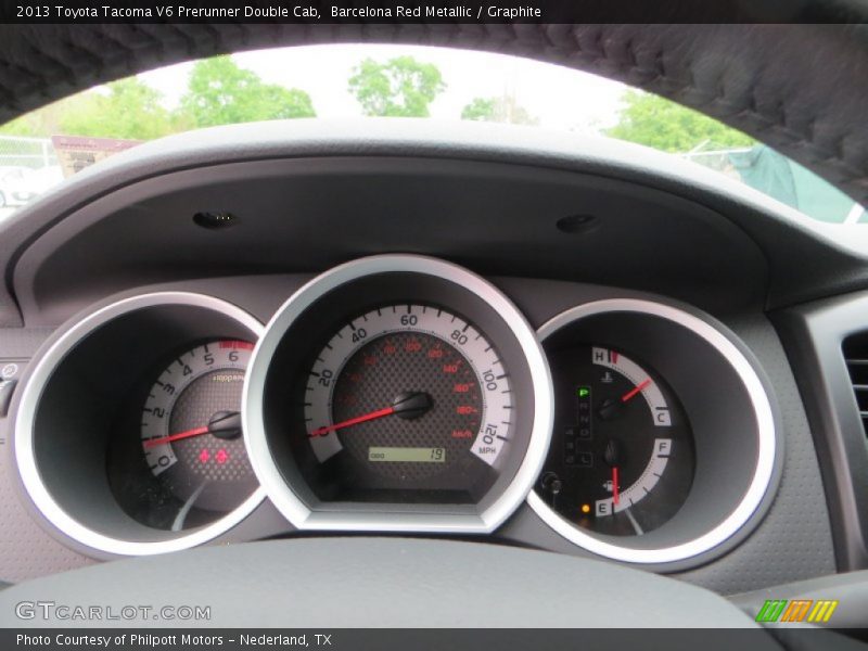 Barcelona Red Metallic / Graphite 2013 Toyota Tacoma V6 Prerunner Double Cab