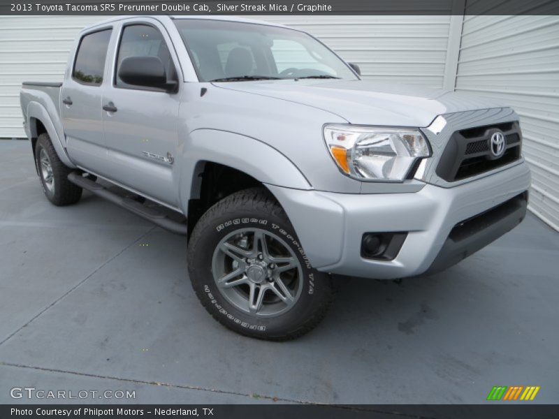 Silver Streak Mica / Graphite 2013 Toyota Tacoma SR5 Prerunner Double Cab