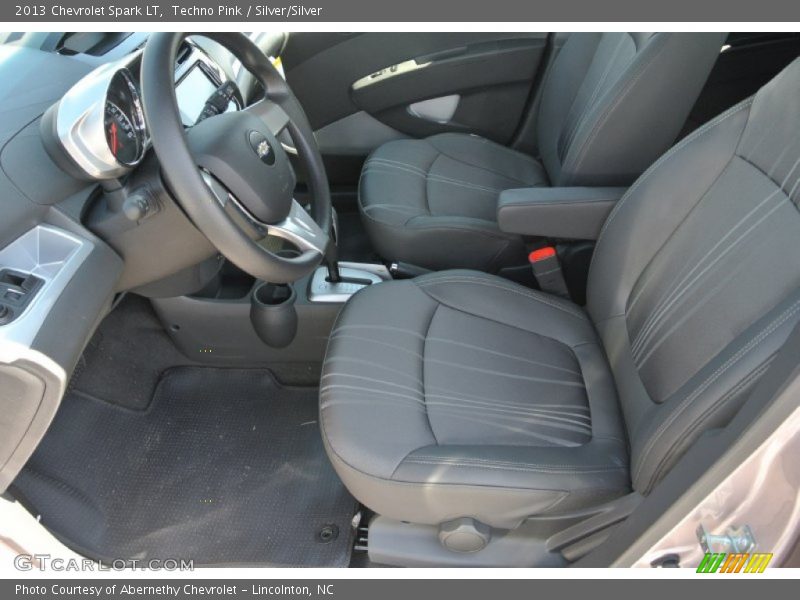 Techno Pink / Silver/Silver 2013 Chevrolet Spark LT