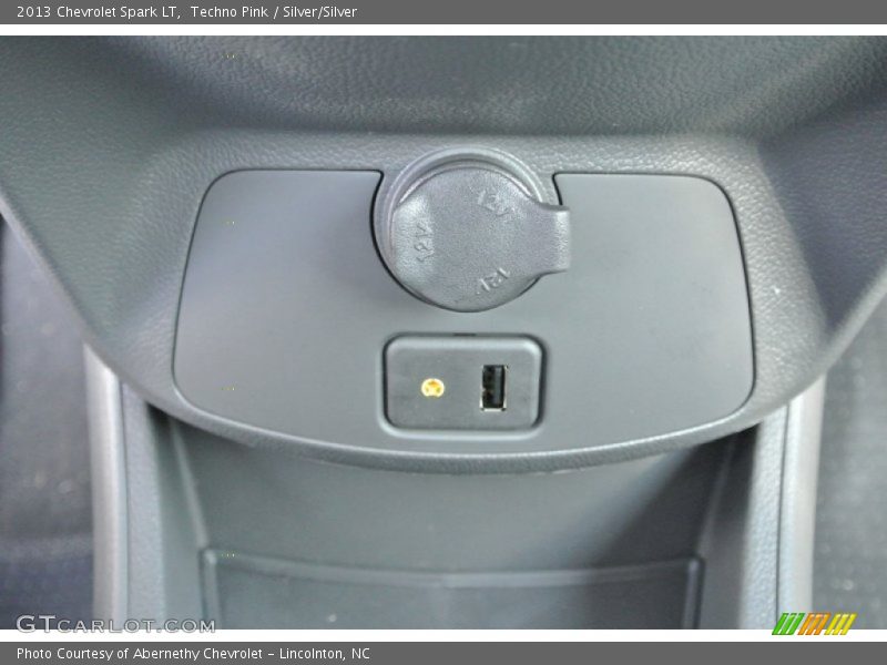 Techno Pink / Silver/Silver 2013 Chevrolet Spark LT