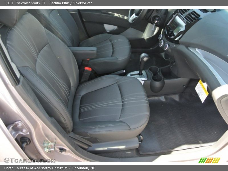Techno Pink / Silver/Silver 2013 Chevrolet Spark LT