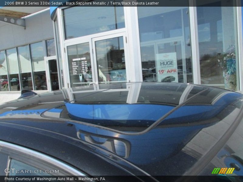 Black Sapphire Metallic / Terra/Black Dakota Leather 2006 BMW 3 Series 330xi Sedan