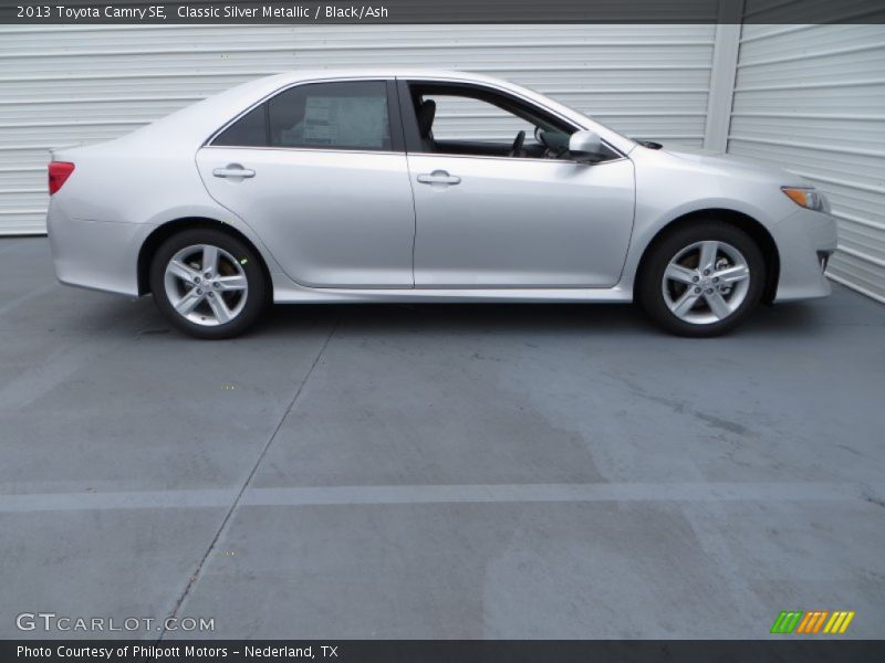 Classic Silver Metallic / Black/Ash 2013 Toyota Camry SE