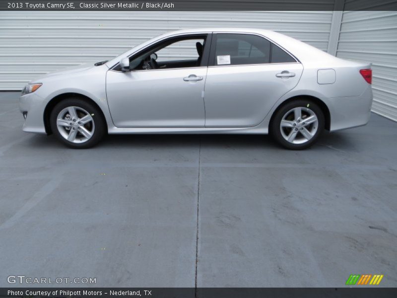 Classic Silver Metallic / Black/Ash 2013 Toyota Camry SE
