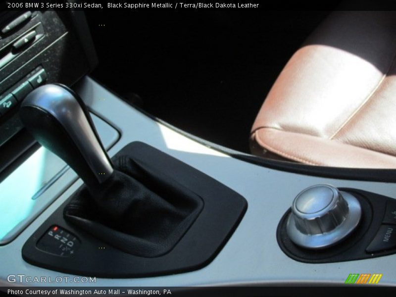 Black Sapphire Metallic / Terra/Black Dakota Leather 2006 BMW 3 Series 330xi Sedan